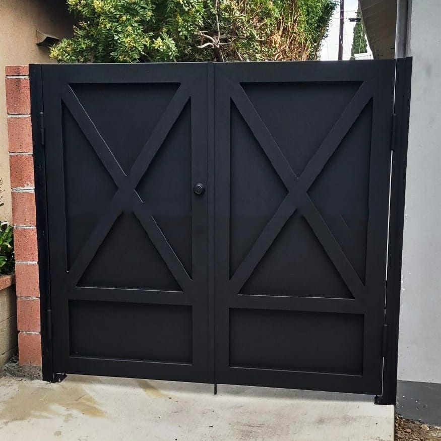 Custom-Designed Wrought Iron Gates